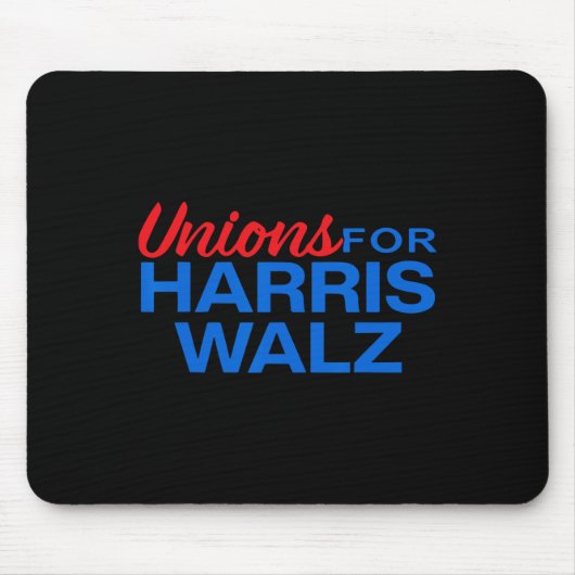 Harris Waltzの労働組合 マウスパッド (正面)