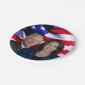 Harris Waltz写真2024 - Kamala Harris Tim Waltz ペーパープレート (アングル)