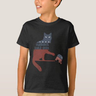 Harris Waltz 2024副社長Election おもしろい Cat Tシャツ