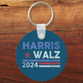 Harris Waltz 2024年選挙カマラハリスネイビーブルー キーホルダー