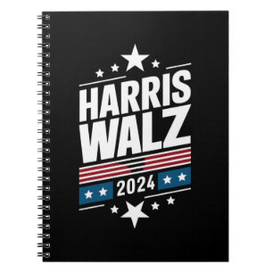 Harris Waltz 2024 カマラ・ハリス ティム・ウォルツ 2024 ノートブック