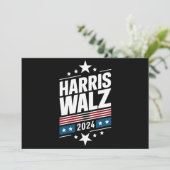 Harris Waltz 2024 カマラ・ハリス ティム・ウォルツ 2024 招待状 (スタンド正面)