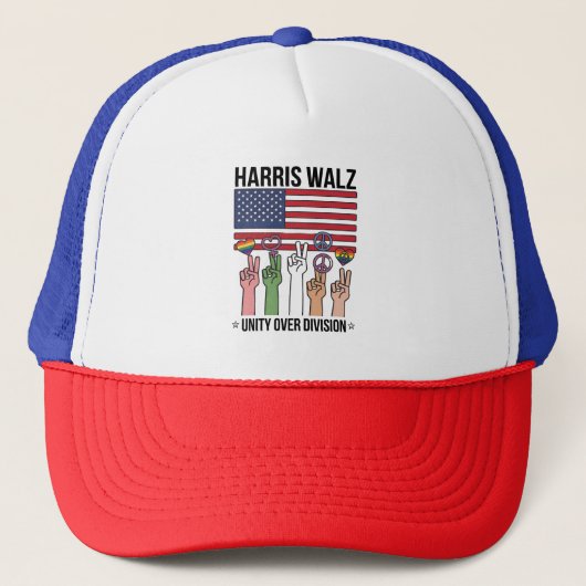 Harris Waltz 2024 団結する時代 キャップ (正面)