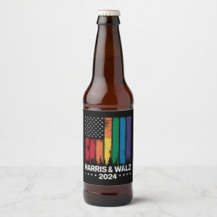 Harris Waltz 2024 選挙 ゲイ ティム・ウォルツ LGBTQ ビールラベル