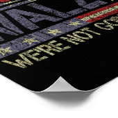 Harris Waltz 2024 Harris Waltz私たちは行っていないBa ポスター (角)