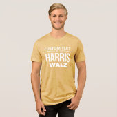 Harris Walzのカスタムデザイン トライブレンドＴシャツ (正面全面)