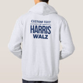 Harris Walzのカスタムデザイン パーカ (裏面)
