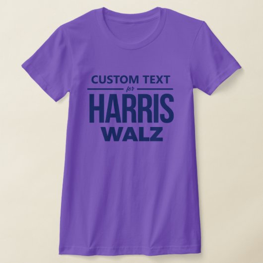 Harris Walzのカスタムデザイン Tシャツ (レイダウン)