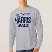 Harris Walzのカスタムデザイン Tシャツ (正面)