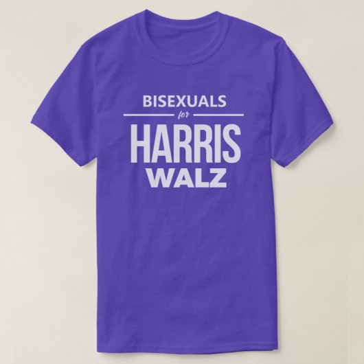 Harris Walzのバイセアル Tシャツ (デザイン正面)