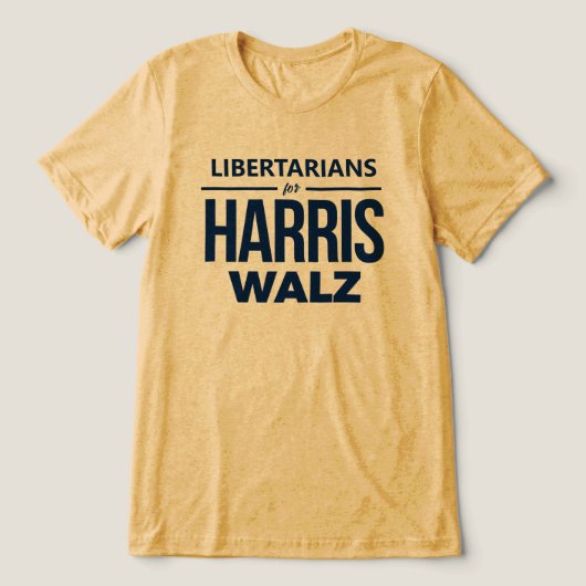 Harris Walzのベルタリアン トライブレンドTシャツ (デザイン正面)