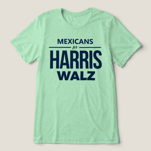 Harris Walzのメキシコ人 トライブレンドＴシャツ (デザイン正面)