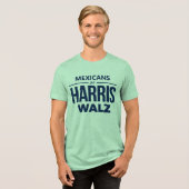 Harris Walzのメキシコ人 トライブレンドＴシャツ (正面全面)