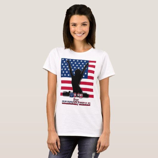 HARRIS WALZのFEMALE DJ'S Tシャツ (正面フル)