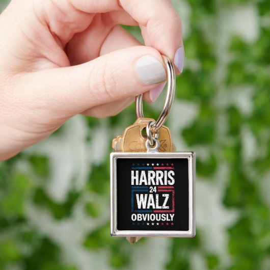 Harris Walz明らかにHarris Waltz 2024選挙 キーホルダー (手)