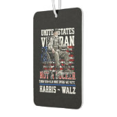 Harris Walz 2024の傷ついた退役軍人 カーエアーフレッシュナー (左)