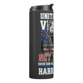 Harris Walz 2024の傷ついた退役軍人 タンブラー (回転左)