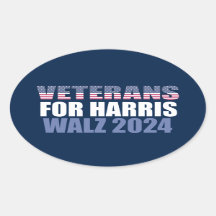 Harris Walz 2024の退役軍人Election Blue