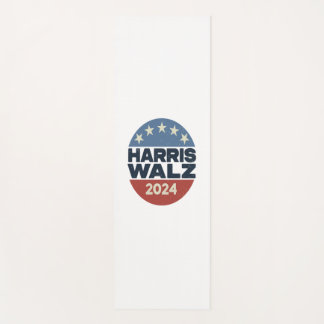 HARRIS WALZ 2024カマラハリスティムワルツの投票 ヨガマット