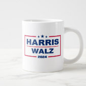 Harris Walz 2024カマラハリスティムワルツ選挙 ジャンボコーヒーマグカップ (右)