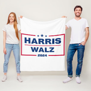 Harris Walz 2024カマラハリスティムワルツ選挙 フリースブランケット