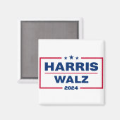 Harris Walz 2024カマラハリスティムワルツ選挙 マグネット (正面/裏面)