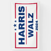 Harris Walz 2024カマラハリスティムワルツ選挙 横断幕 (縦)