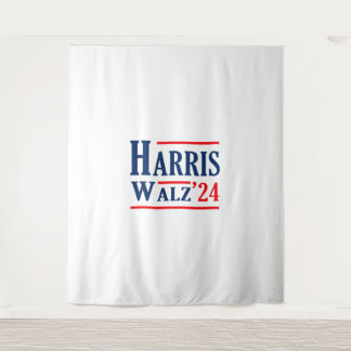 Harris Walz 2024カマラハリス社長ティム・ウォルズ タペストリー