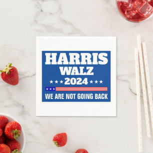Harris Walz 2024キャンペーン スタンダードカクテルナプキン