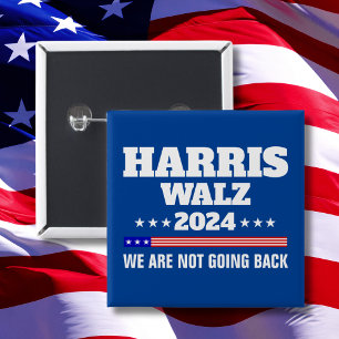 Harris Walz 2024キャンペーン 缶バッジ