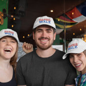 Harris Walz 2024キャンペーンKamala Harris & Tim Walz 刺繍入りキャップ