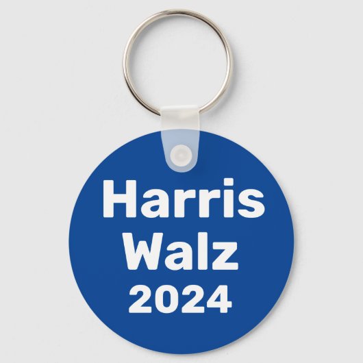 Harris / Walz 2024キャンペ大統領のーン キーホルダー (正面)