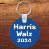 Harris / Walz 2024キャンペ大統領のーン キーホルダー (正面)