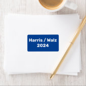 Harris / Walz 2024キャンペ大統領のーン ラベル (インサイチュ)