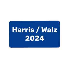 Harris / Walz 2024キャンペ大統領のーン ラベル