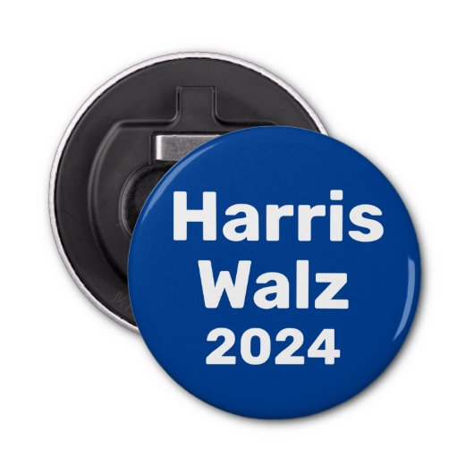 Harris / Walz 2024キャンペ大統領のーン 栓抜き (正面)
