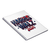 Harris Walz 2024スパイラル ノートブック (右側)