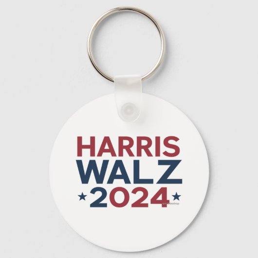 Harris walz 2024トレンドデザイン キーホルダー (正面)
