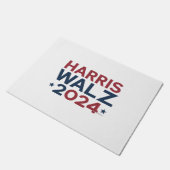 Harris walz 2024トレンドデザイン ドアマット (アングル)