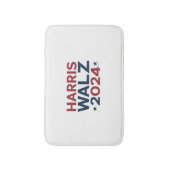 Harris walz 2024トレンドデザイン バスマット (正面縦)