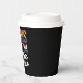 Harris Walz 2024一緒に私たちは選挙LGBTQIAすることができる 紙コップ (左)