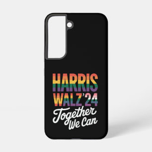 Harris Walz 2024一緒に私たちは選挙LGBTQIAすることができる Samsung Galaxy S22ケース