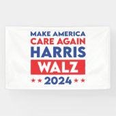 Harris Walz 2024再びアメリカを気に作る 横断幕 (横)