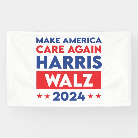Harris Walz 2024再びアメリカを気に作る 横断幕 (横)