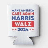 Harris Walz 2024再びアメリカを気に作る 缶クーラー (裏面)