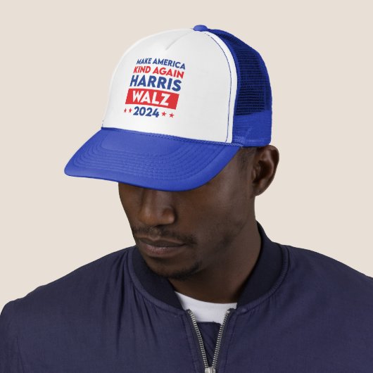 Harris Walz 2024再びアメリカを親切にする キャップ (インサイチュ)