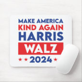 Harris Walz 2024再びアメリカを親切にする マウスパッド (マウス)