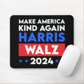 Harris Walz 2024再びアメリカを親切にする マウスパッド (マウス)