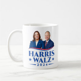 Harris Walz 2024写真 コーヒーマグカップ