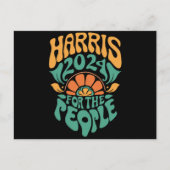 Harris Walz 2024大統領選挙管理委員会 ポストカード (正面)